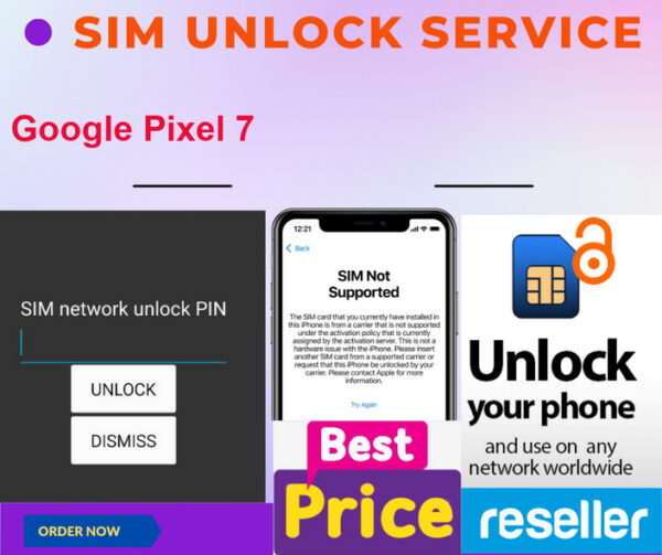 sim unlock service Google Pixel 7